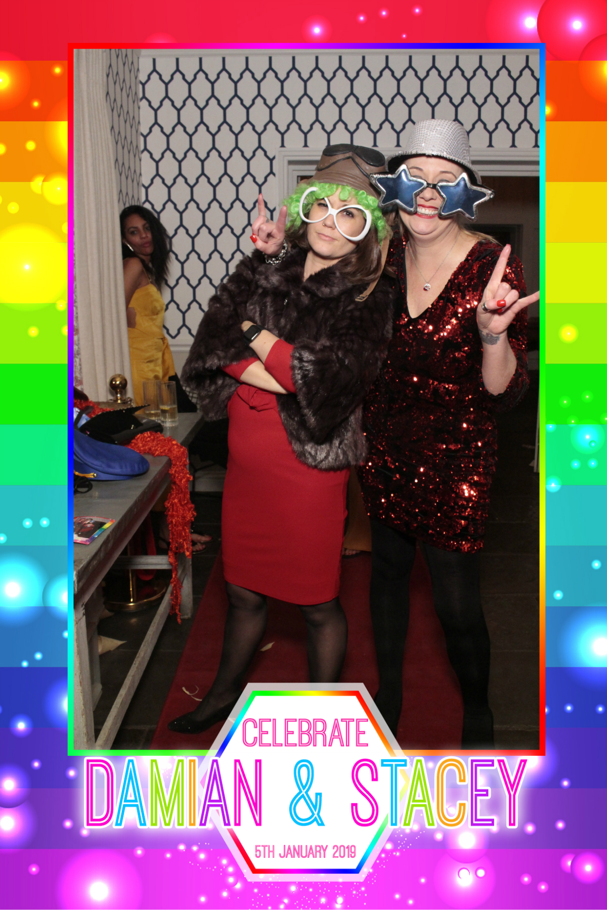 Damian and Stacey's Wedding | View more photos from the event at gallery.myphotoboothexperience.co.uk/u/MyPhotoBoothExperienceLtd/Damian-and-Staceys-Wedding